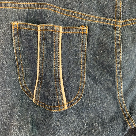 Tex by MaxAzria SZ 28 Wide Leg Four Pocket Denim Jeans - Picture 5 of 11